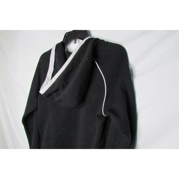 Everlast Sport Hoodie Pullover Size Medium Athletic Stretch Black Pullover - Picture 6 of 8